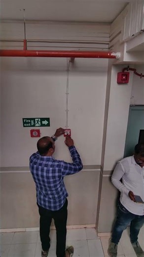 Fire Alarm Panel + MCP + Hooter Full Working Demo