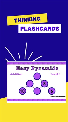 Easy Pyramid Problems #mathshorts #elementaryschoolmath