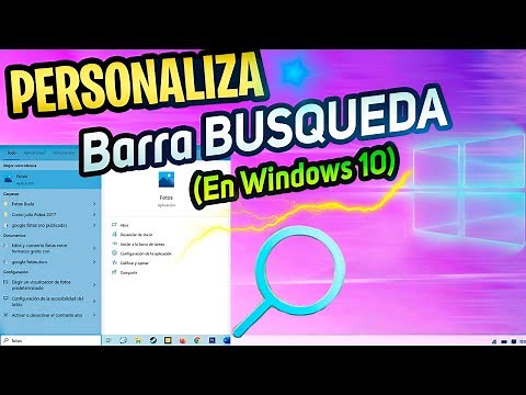 PERSONALIZA!⚡ Barra BUSQUEDA en Windows 10 2021 / MEJORA la APARIENCIA del SISTEMA!