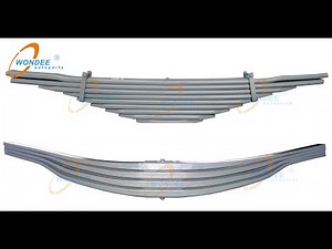Fully automatic leaf spring parabolic tapering Production line-WONDEE Autoparts 08-July 2020