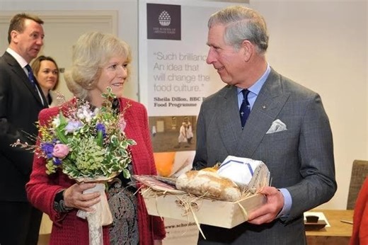 Royal Flush: Prince Charles and Camilla grace Welbeck Estate in 2011 with Artisan Food visit