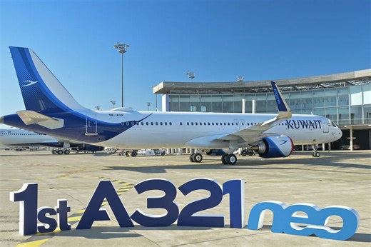 Kuwait Airways Adds Airbus A321neo To Fleet, With Flat Bed Business Class