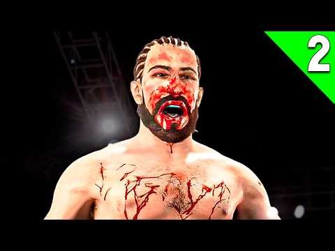 COMBATES EPICOS de puro MMA! - UFC 5 MODO CARRERA ONLINE #2