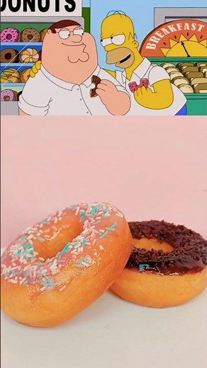 Making the Legendary Family Guy & Simpsons Donuts 🍩
