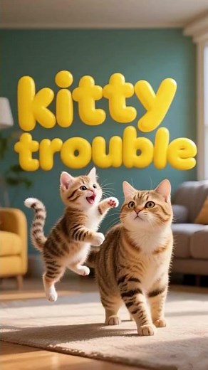 Playful Kittens vs Grumpy Cats – The Truth! #catfacts #shorts