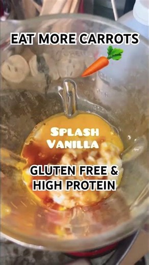 EASY HIGH PROTEIN GLUTEN FREE CARROT MUFFINS THAT WHIP UP IN MINUTES 🥕