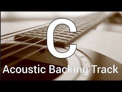 Acoustic Backing track - C major | type beat Acoustic | jam track