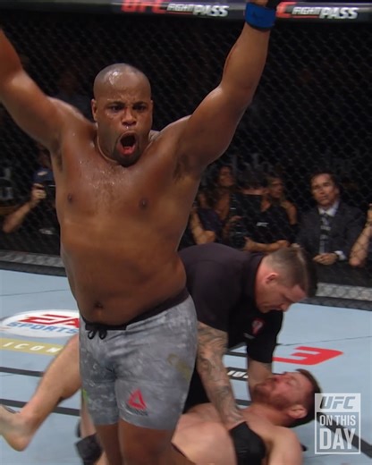 477K views · 4.5K reactions | Make that TWO for DC!  #OnThisDay in 2018: Daniel Cormier realized his second divisional title with an emphatic finish!  Relive the moment on UFC Fight Pass | UFC | Facebook