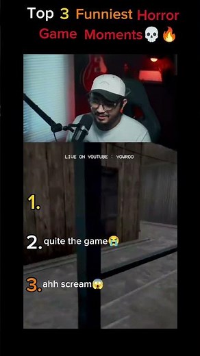 "Top 3 Hilariously Scary Games That Will Make You Laugh and Scream!"