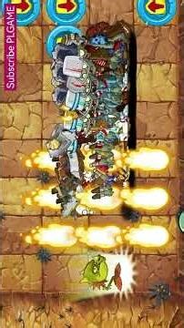 "1 Plant vs 100 Zombies 🌱🧟 | Can It Survive?" #PVZ #GamingShorts #Viral