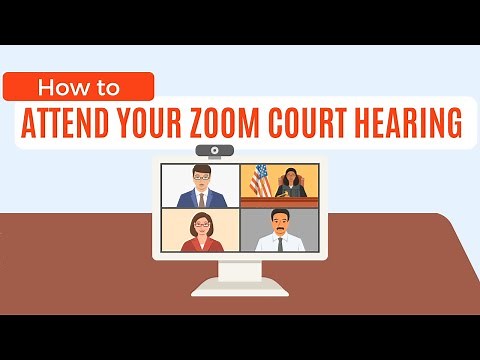 How to Attend Your Zoom Court Hearing