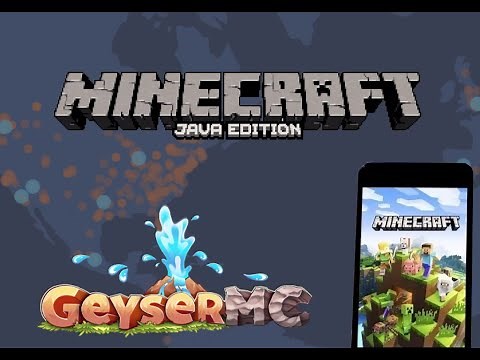 Create a public java/bedrock server with GeyserMC