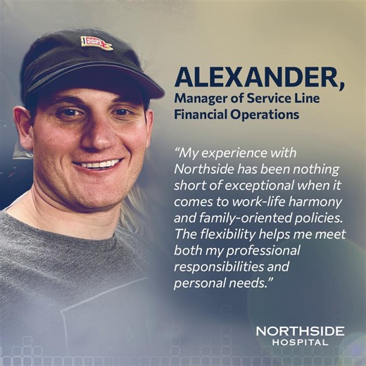 The Northside Hospital career experience embraces the whole you. Each one of us is on a different path. We encourage you to be at your best in all you do, in our culture of work-life harmony. Learn more now. https://ow.ly/c1ui50WPL6Y | Northside Hospital Careers