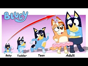 Bluey Heeler Growing Up COMPILATION | ADN Growing Up