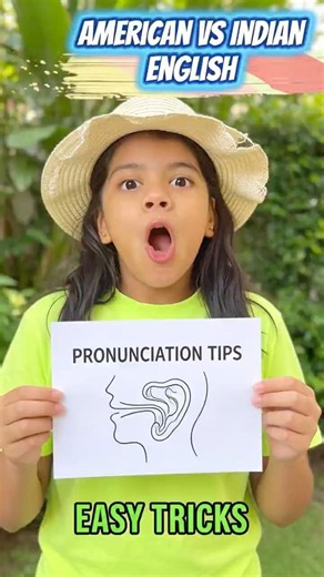 Learn American & Indian English Pronunciation the Fun Way #shorts #vocabulary #englishspeaking