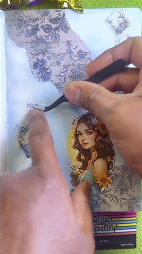 ✂️ Scrapbook Glow-Ups | DIY Shorts Ideas #shorts #journal #scrapbooking #asmr #memorybook #asia