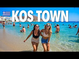 Walking Tour of Kos Island 🇬🇷 | Exploring Kos Town & Stunning Turquoise Waters🩵
