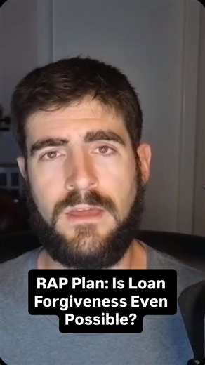 Travis Hornsby | Your Student Loan Expert on Instagram: "💸 Is student loan forgiveness even possible on the RAP? Here’s a break down of what forgiveness can look like under the Repayment Assistance Plan (RAP) — and what you need to know before counting on it. 📌 Follow @studentloanplanner for the latest updates and expert help on student loans."