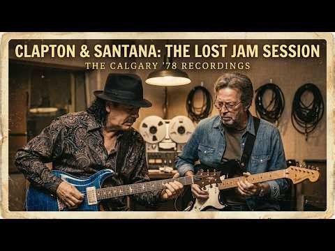 Santana & Eric Clapton 🎸 Blues Meets Latin Fire | Lost Guitar Legends Full Album
