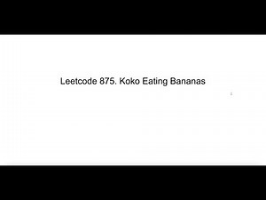 Leetcode 875 | Koko Eating Bananas | Binary search on answers | Detailed Explaination