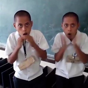 123K views · 1.1K reactions | *SOUND ON* These beat boxing twins are SICK  [via ViralHog] | theCHIVE | Facebook