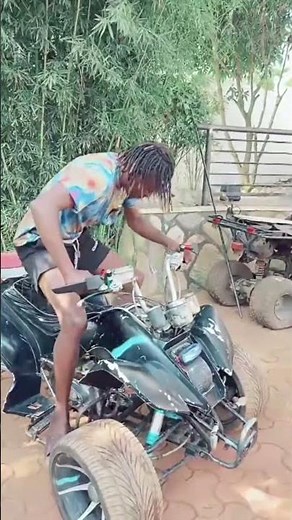 🇺🇬🔥 King Saha on a Ugandan-made beast! 🏍️ This is what happens when Ug talent meets Ug innovation