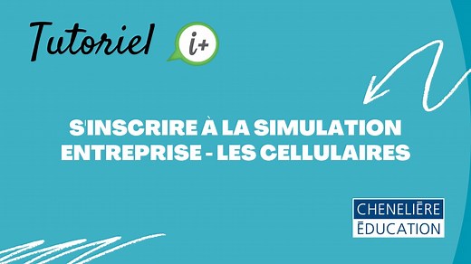 Inscription à la simulation Les cellulaires
