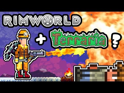 This AMAZING GAME is Terraria & Rimworld COMBINED! Farworld Pioneers Gameplay