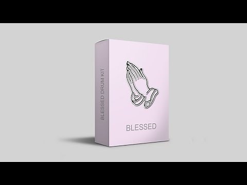 [FREE] Trap Drum Kit "Blessed" (2021)! (The best to trap)