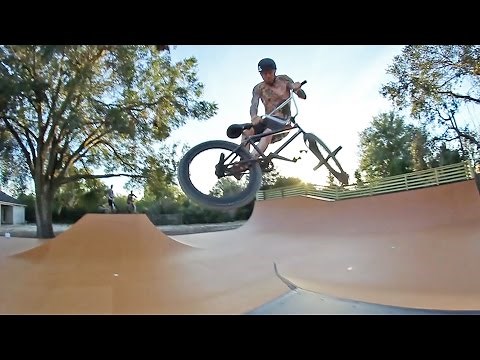 BACKYARD BMX PARK FIRST SESSION!