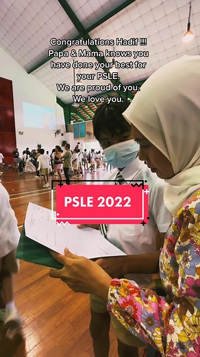 PSLE 2022 Planning for Hadif: A Gentleman in the Making