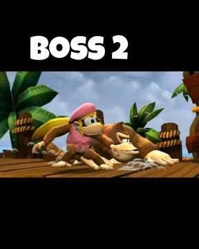 Donkey Kong Country Returns HD All Boss Intros with Dixie Kong (Part 1)