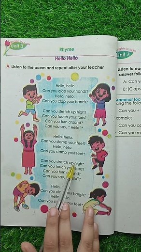 Hello Hello | hello hello rhyme | Class 3 English rhyme | English for Today