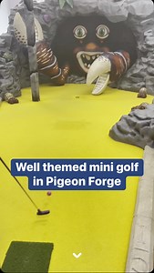 Sky Pirates of Mermaid Bay mini golf course in Pigeon Forge #pigeonforge #gatlinburg #minigolf | In The Loop