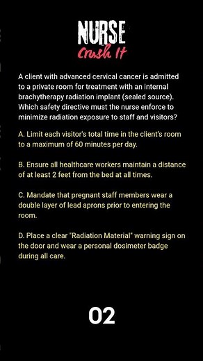 Safety and Infection Control (Radiation Implant Protections)
