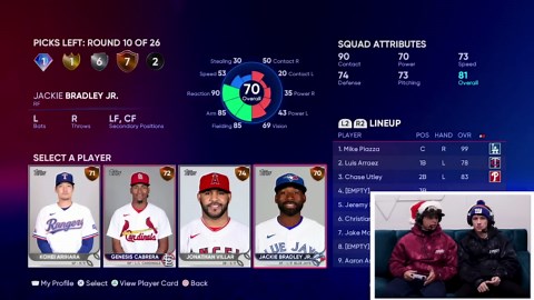 Drafting an OP GOD SQUAD! (MLB The Show 22 Battle Royale)