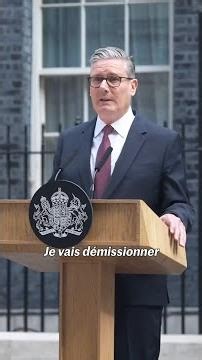 Keir Starmer annonce sa démission de son poste de premier ministre du Royaume-Uni