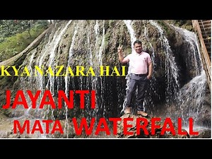Jayanti mata mandir and picturesque waterfall in remote area of Madhya pradesh