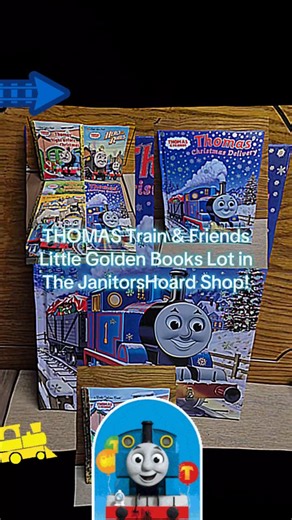 Janitor on Instagram: "THOMAS Train & Friends 5 Little Golden Books Lot... Hero of the Rails, Day of the Diesels, Thomas Night Before Christmas, Thomas Christmas Delivery & Runaway Pumpkins in The JanitorsHoard Shop! https://janitorshoard.etsy.com/listing/4425296254 #JanitorsHoard #thomasthetrain #thomasandfriends #etsyshop #littlegoldenbooks"
