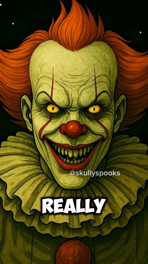 Was Pennywise Real? 👀 #Pennywise #pennywisetheclown #killerclowns #scaryvlown #truestories #scarystories #WelcomeToDerry | Skully Spooks