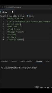 What is an IDE? 🤯💻 | Every Python Beginner Must Know!