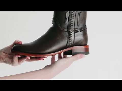 Roper Brown Cowboy Boots for Men (H4003)