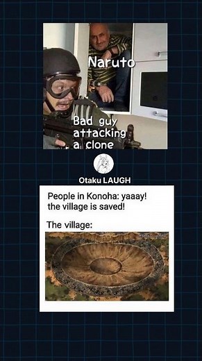 Naruto in every fight || #naruto #memes #shortvideo