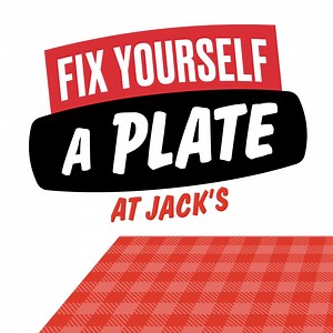 Satisfy your appetite and wallet with our $6 dinners, each with two sides and a biscuit. | Jack's