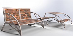 Convertible Bench Picnic Table: Expandable Seating - Etsy