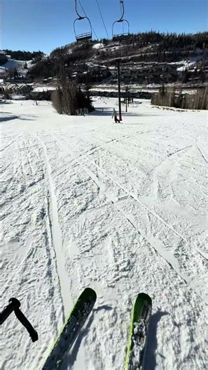 Brian Head Ski Tracks #snow