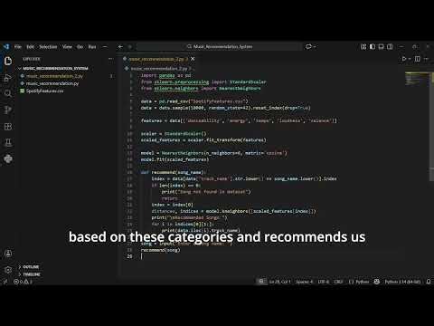 Smart Music Recommendation System using Machine Learning