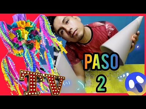 How to make a CHRISTMAS STAR PIÑATA (SPIKES) 🎉🌟 STEP 2 ‼️