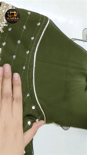 Readymade Suit Me Sleeve Kaise Attach Karein | Easy Stitching Tutorial | easy tips and trick #shorts