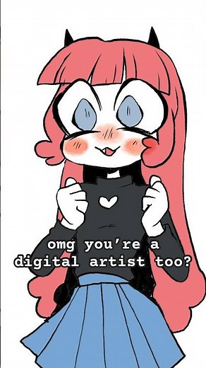 when an artist meets an “AI artist” #animation #art #artist